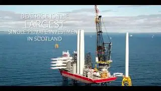 The opening of Beatrice Windfarm in Wick by The Prince Charles, The Duke of Rothesay