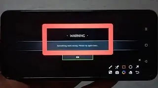 How to fix WARNING Something went wrong Please try again later error in Shadow Fight 4