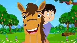 लकड़ी की काठी Lakdi Ki Kathi Kathi Pe Ghoda | Hindi Rhyme For Children | Lakdi Ki Kathi Kids Song