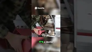 Old Heater Sparks! Repair Attempt Fails.  #youtubeshorts #trending #dangerous
