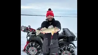 Upper Red Lake First Ice Walleye&rsquo;s