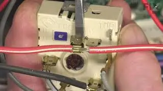 GE Range Repair - How to Replace the Warming Control Switch
