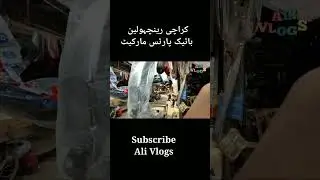 Karachi Rancholain Bike Parts Market