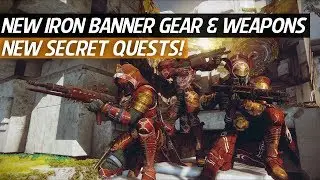 Destiny 2 Forsaken News - Secret Powerful Gear Quests, New Iron Banner Weapons & Gear!