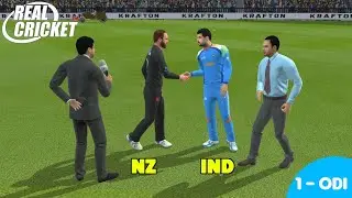 Virat Kohli i 100's* India Vs New Zealand ODI-1 Real Cricket Swipe (Hard Mode) (New Update
