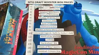 MTG Draft Booster Box Prices for May 2024