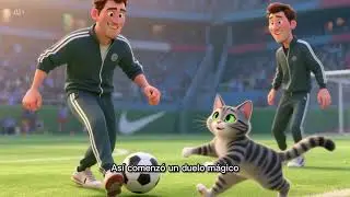 Messi Y El Gatito futbolero 