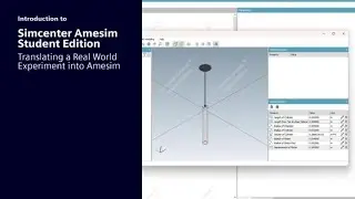 Simcenter Amesim Student Edition | Simulating an experiment in Amesim #SimcenterStudentEdition