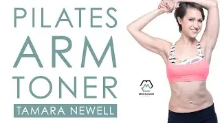 10 Minute Pilates Arm Toner Workout at Home for Firm, Sexy Arms #nojiggle