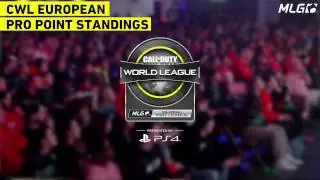 CWL PS4 European Pro Point Standings Update