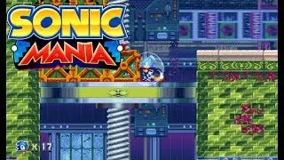 New zone! - Press Garden zone - sonic mania part 5