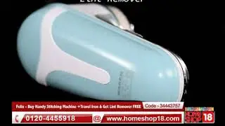 Homeshop18.com - Felix - Buy Handy Stitching Machine +Travel Iron & Get Lint Remover FREE