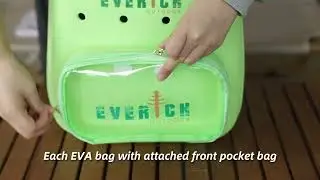 15L Kids EVA Backpack with Removable Plastic Bag！