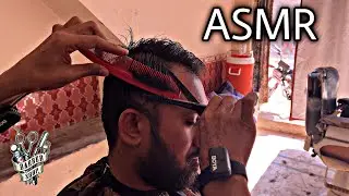 ASMR Scissors Cutting Hair | Up Close Personal Attention