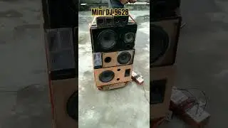 #mini DJ 9628#full#competition setup#and open challenge all DJ setup ko light king#power of the Bass