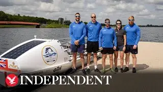 Prince William joins Royal Navy submarines to discuss mental health during rowing