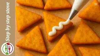 Potato Bread Snacks 🔥/ Potato Bread Snacks Recipe/ 5 minutes & 2 ingredients Crispy Snacks Recipe
