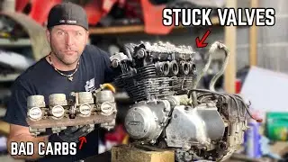Abandoned $150 Honda 750cc Build | Will it FINALLY RUN?