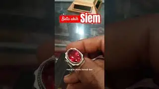Siem #batuakik #batupermata #batucincin #batumulia #mbahdukun #alam #klenik #sakral #batu