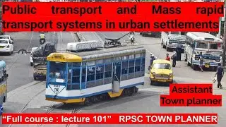 Public transport and Mass Rapid Transport systems ||  L-101|| RPSC || ATP || HPSC || PPSC