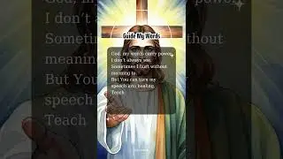 👉 Guide My Words 💖🙏 #jesus #god #jesuschrist #christian