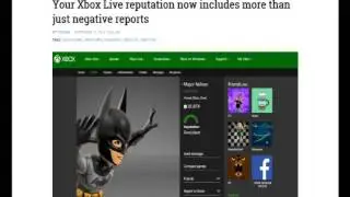 Xbox live Reputation system gets an update
