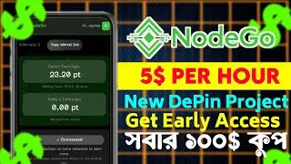 😱5$ PER HOUR NEW DEPIN PROJECT | FREE AIRDROP INCOME