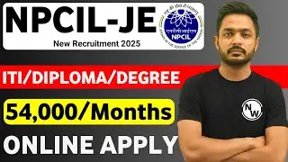 NPCIL-JE Recruitment 2025 | 54,000/Months | Govt Jobs 2025 | NPCIL JE Vacancy 2025 | Latest Jobs