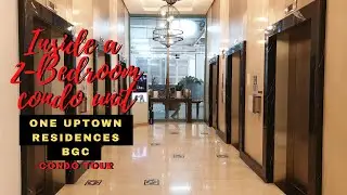 Резиденция BGC Taguig с двумя спальнями и одной спальней в верхней части города | Кондо-тур | Мегамир в BGC