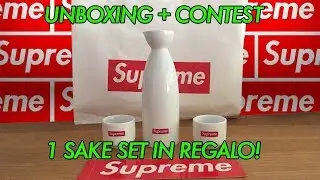 Supreme Unboxing Sake Set + AVVIO CONTEST (REGALO 1 SAKE SET)