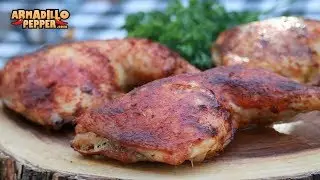 Paprika and Garlic Chicken Quarters in the Big Easy Oil-Less Turkey Fryer