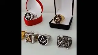 This how masonic rings look like!  Join us today to be successful.