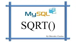 MySQL SQRT() Method