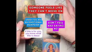 Someone feels like they can't move on