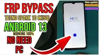 Tecno Spark 10 FRP Bypass Android 13 | Tecno KI5Q FRP Lock Unlock | Google Account Bypass Without PC