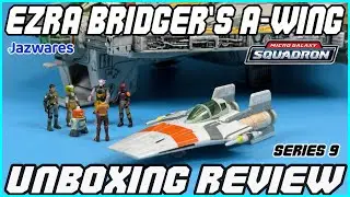 Star Wars Micro Galaxy Squadron Ezra Bridger’s A-Wing Unboxing & Review (RARE 1 of 10,000)