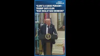 Trump Calls Elon Musk 'A Good Person', Says He Had A Really Bad moment After 'Unpopular' Poll Rating