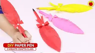 Feather Pen Crafts | Feather Quill Pen Craft | Feather Ballpoint Pen