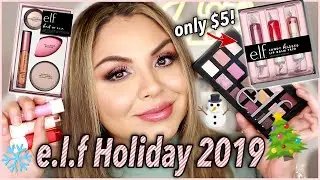 Woah Holiday Makeup Sets $15 and Under! Elf Cosmetics Holiday Collection 2019 Review