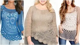 #Elegant crochet tops/ladies blouses design  2020-21/ Gorgeous Glamorou Crochet blouse
