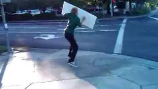 round table sign shaker