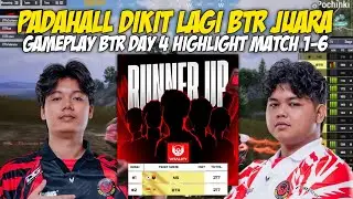 BTR занял второе место! Игровой процесс BTR, 4-й день, гранд-финал, матчи 1-6.