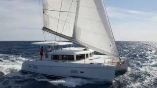 Charter catamaran Lagoon 420 in Greece.wmv