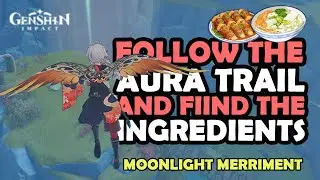 Follow The Aura Trail and Find The Ingredients - Genshin Impact | Moonlight Merriment | Explained!