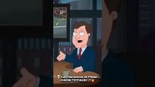Peter Griffin in MARATONA - UN DISASTRO! #PeterGriffin #GriffinTV #Shorts #EpicFails #familyguy