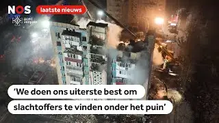 Nog veel vermisten na Russische aanval op flats in Oekraïense stad Ternopil