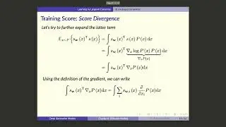 UofT GenAI Course -- Lecture 44: Learning to Diffuse by Score Matching