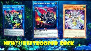 (YGOPRO) new!Beetrooper deck,Beetrooper Sting Lancer, Dawn of Majesty TCG World Premiere