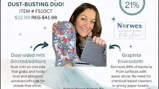 Norwex october flash sale; dust busting duo