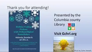 Holiday coding with Python: Digital snowflakes with Alex